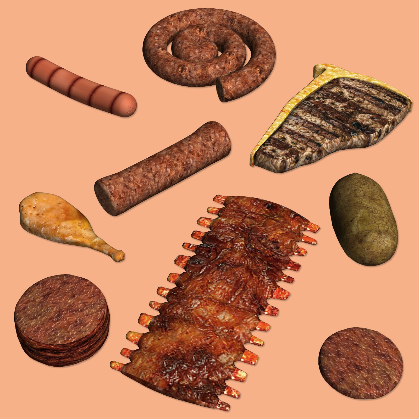 The Grill Set by N/A