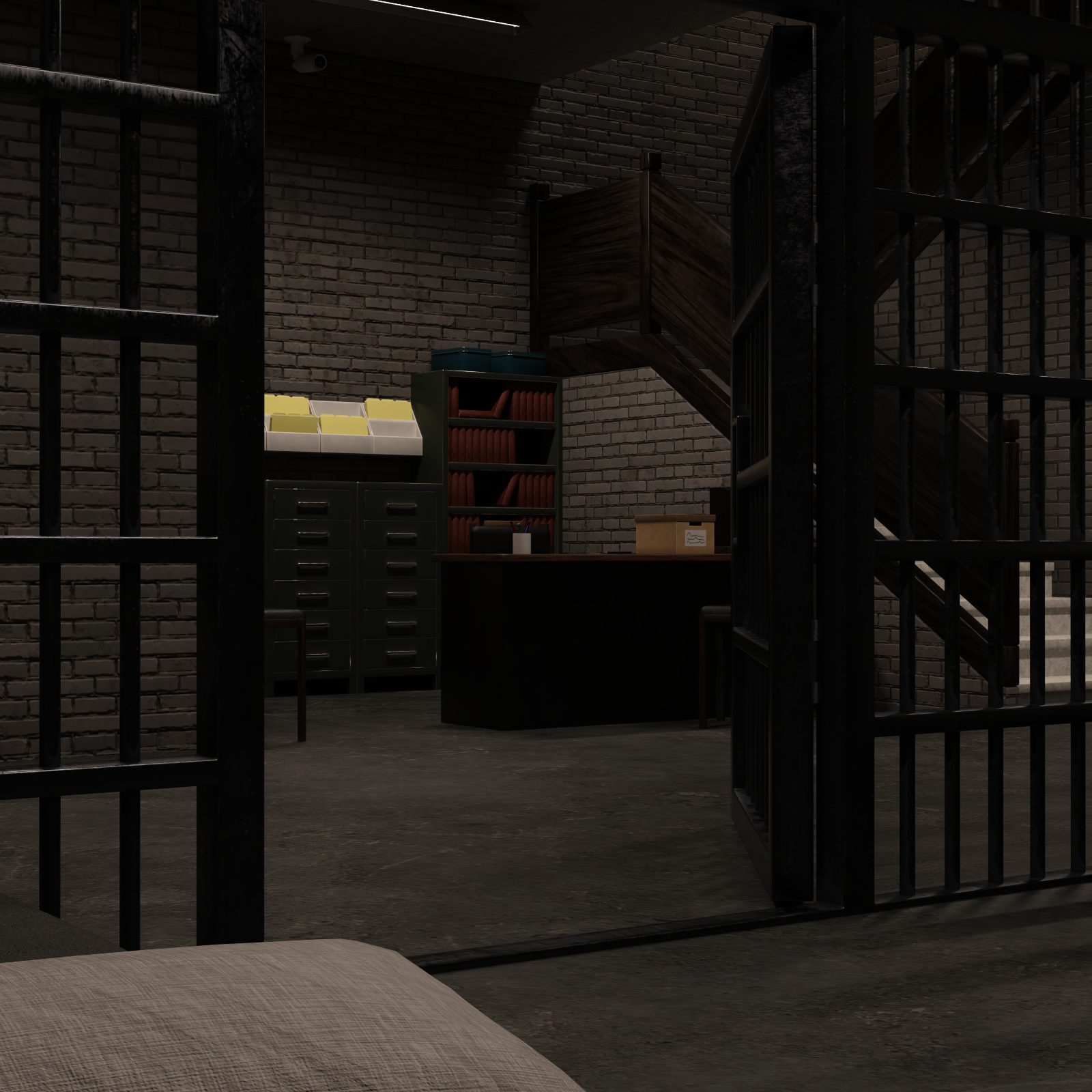 Police Station Holding Cells by N/A