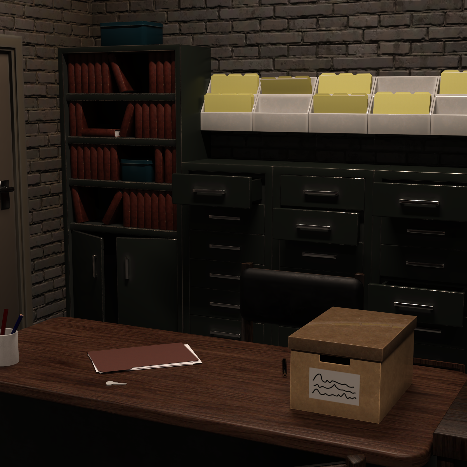 Police Station Holding Cells by N/A