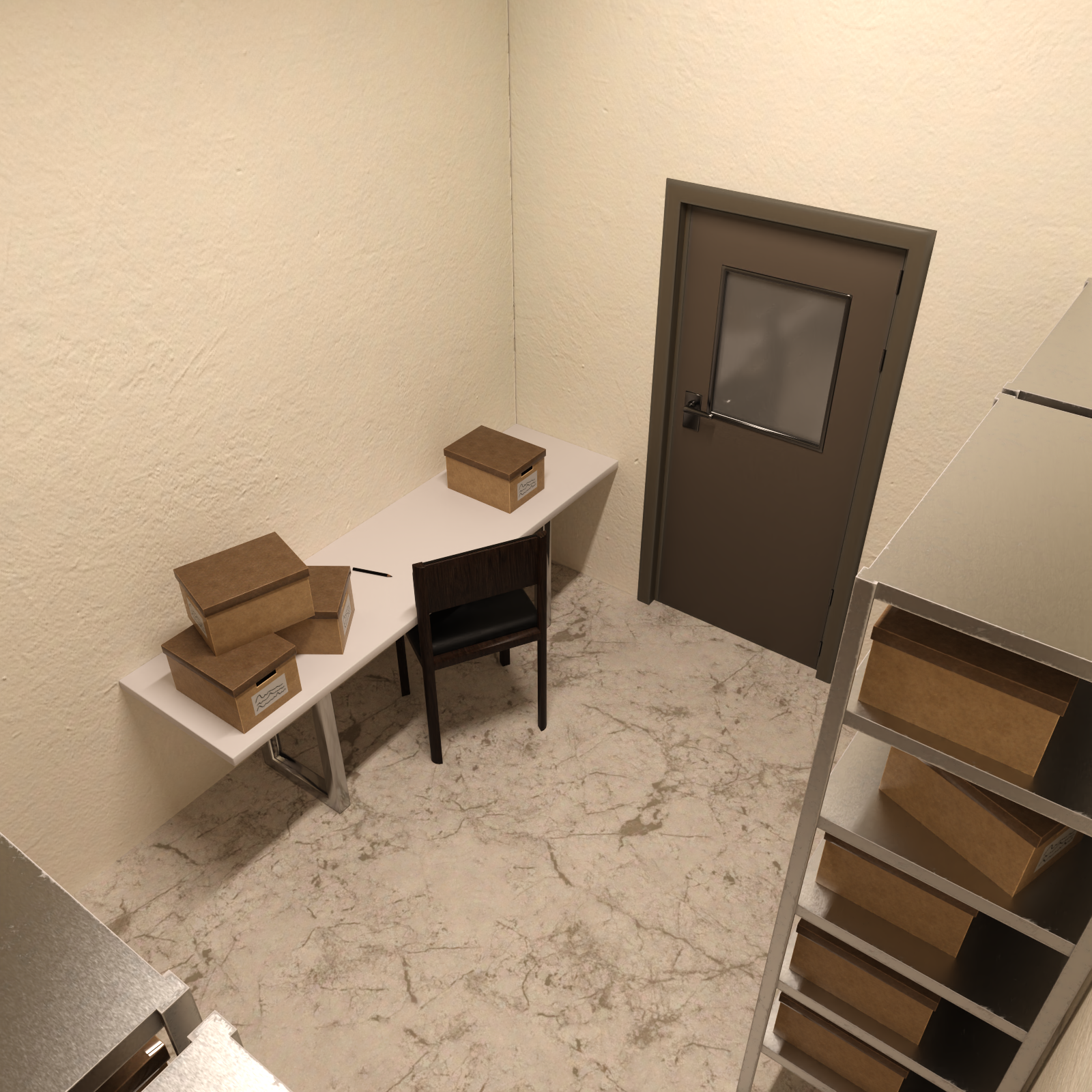 Police Station Holding Cells by N/A