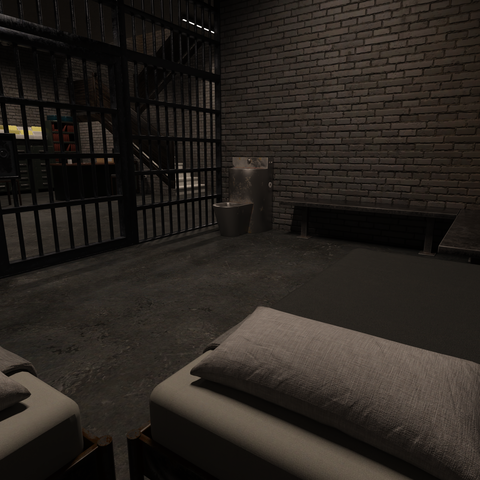 Police Station Holding Cells by N/A