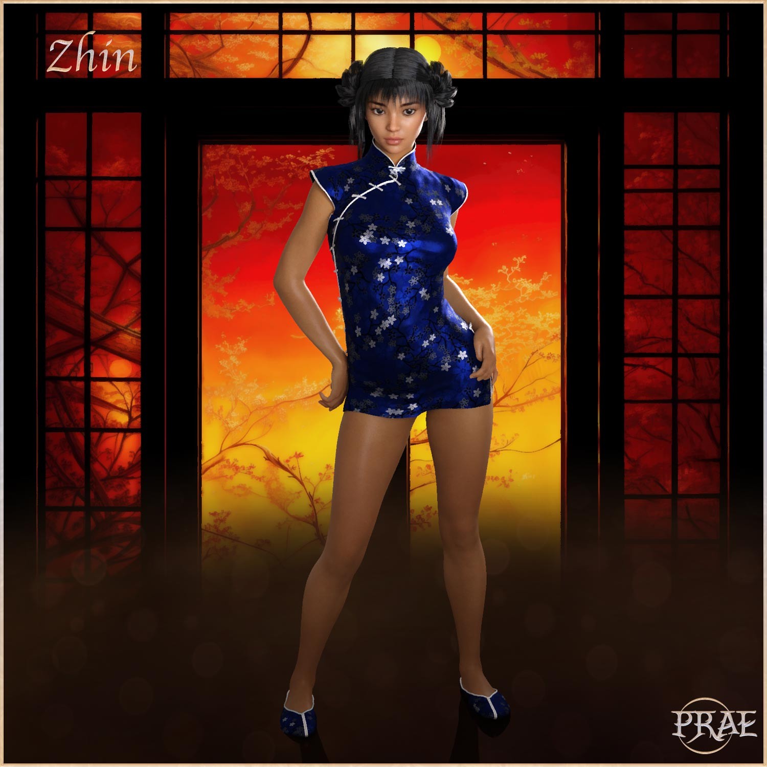 Prae-Zhin Outfit For G8F by N/A