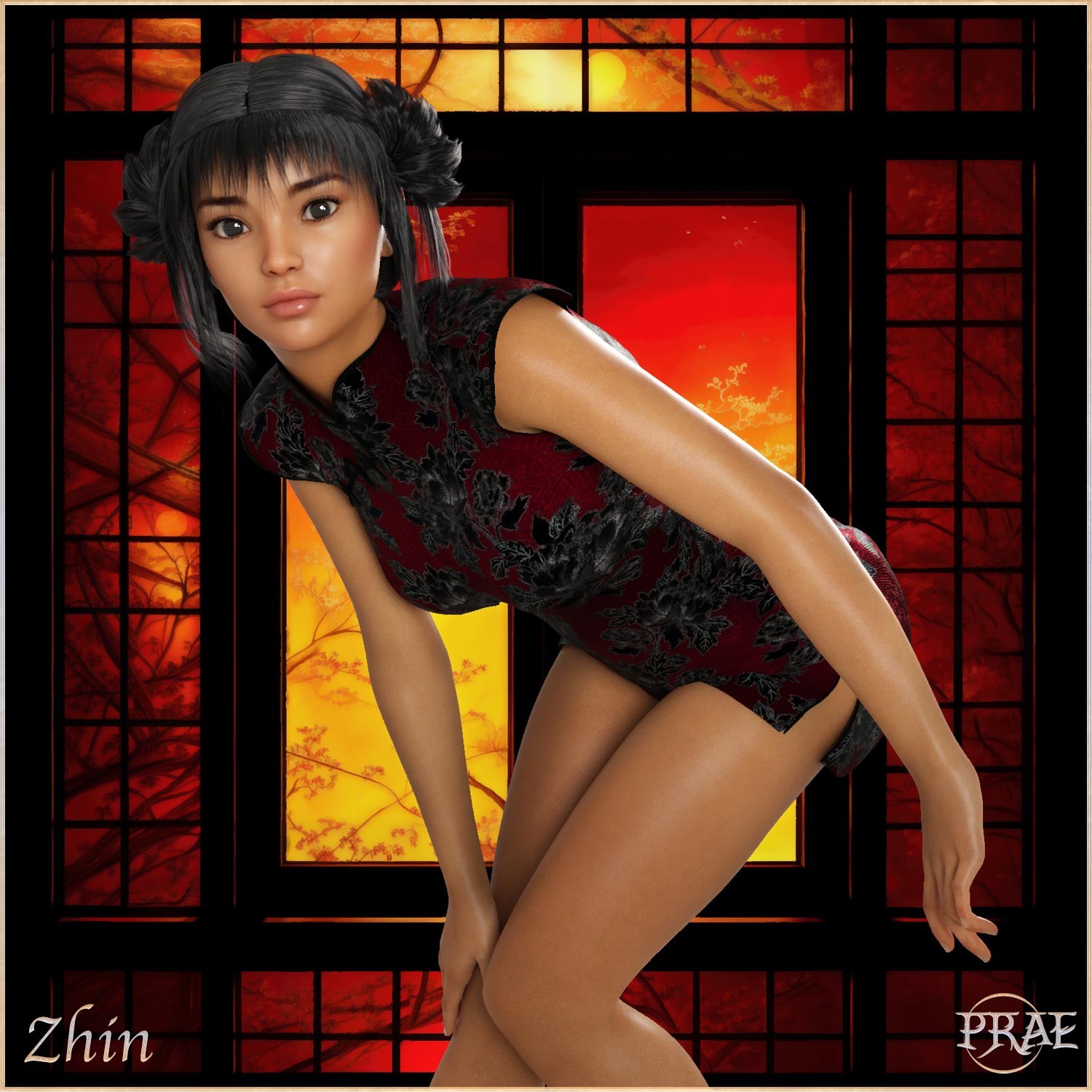 Prae-Zhin Outfit For G8F by N/A