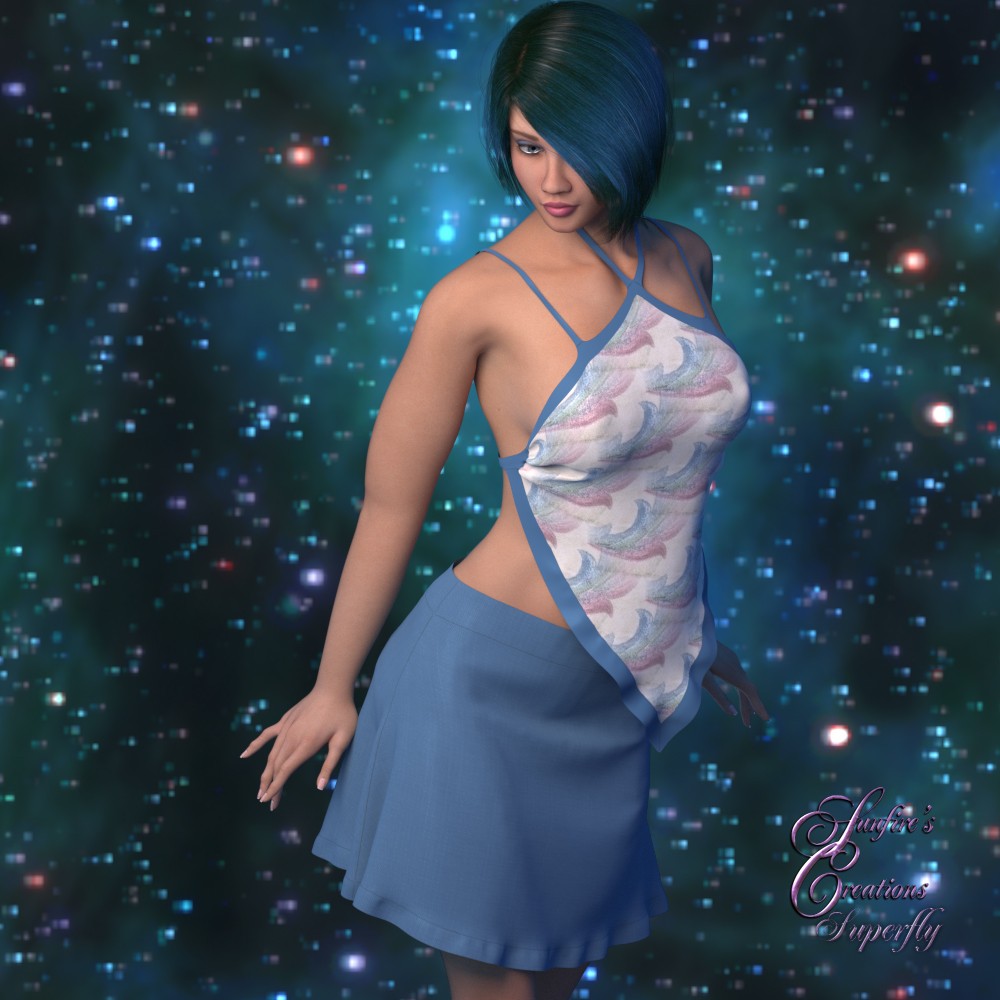 American for Hankie Tank Outfit for La Femme by N/A