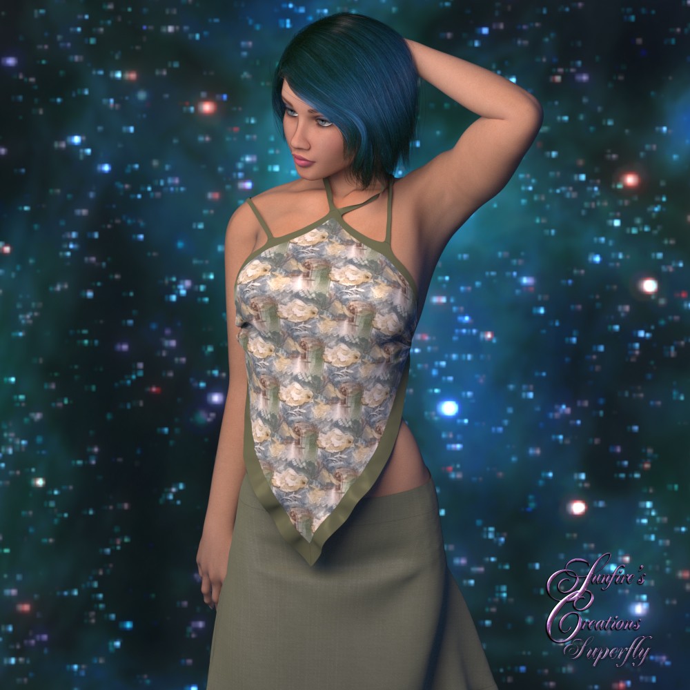 American for Hankie Tank Outfit for La Femme by N/A