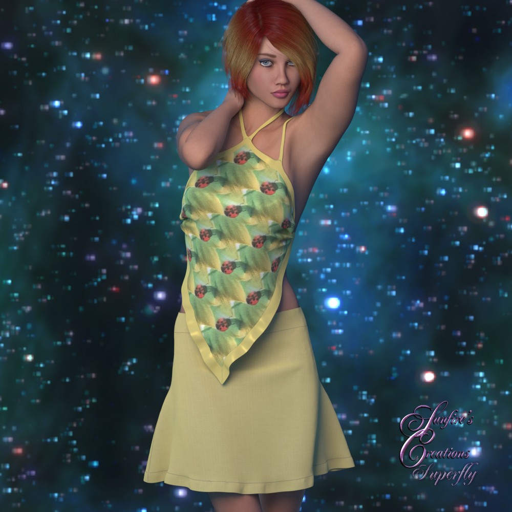 American for Hankie Tank Outfit for La Femme by N/A