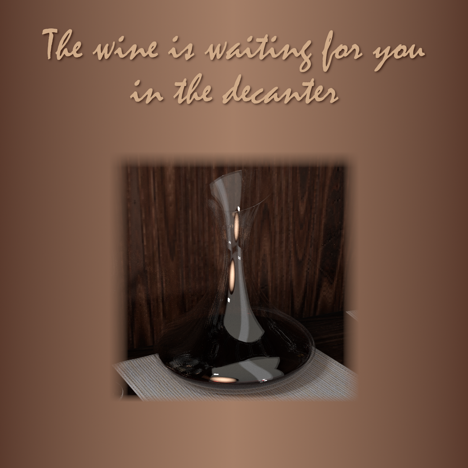Wine cabinet by N/A