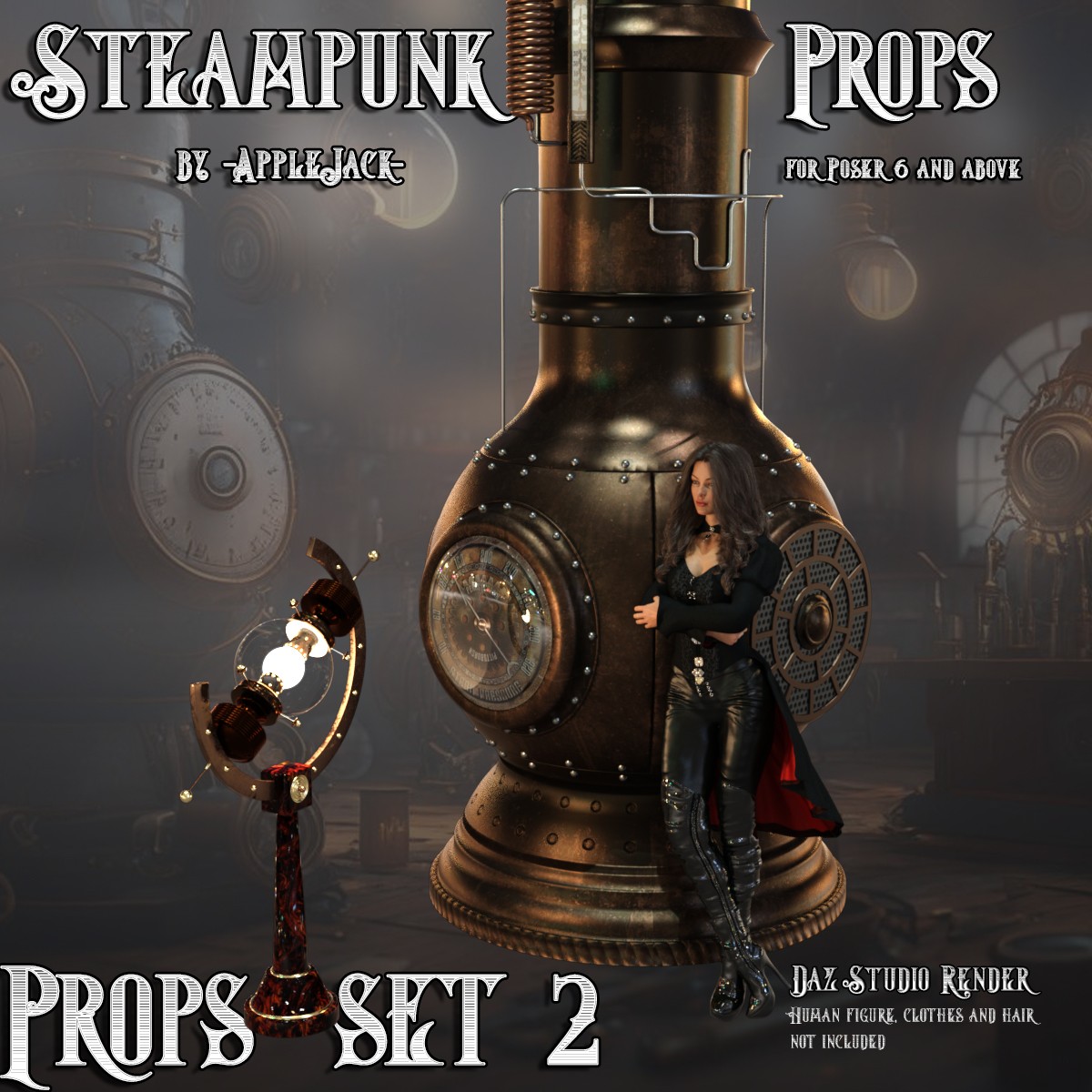 AJ Steampunk Props Set 2 by N/A