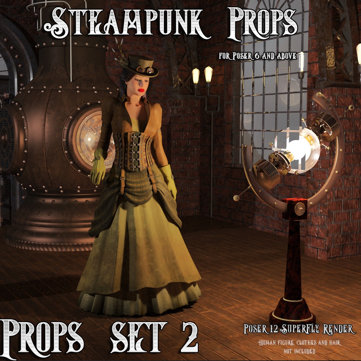 AJ Steampunk Props Set 2 by N/A