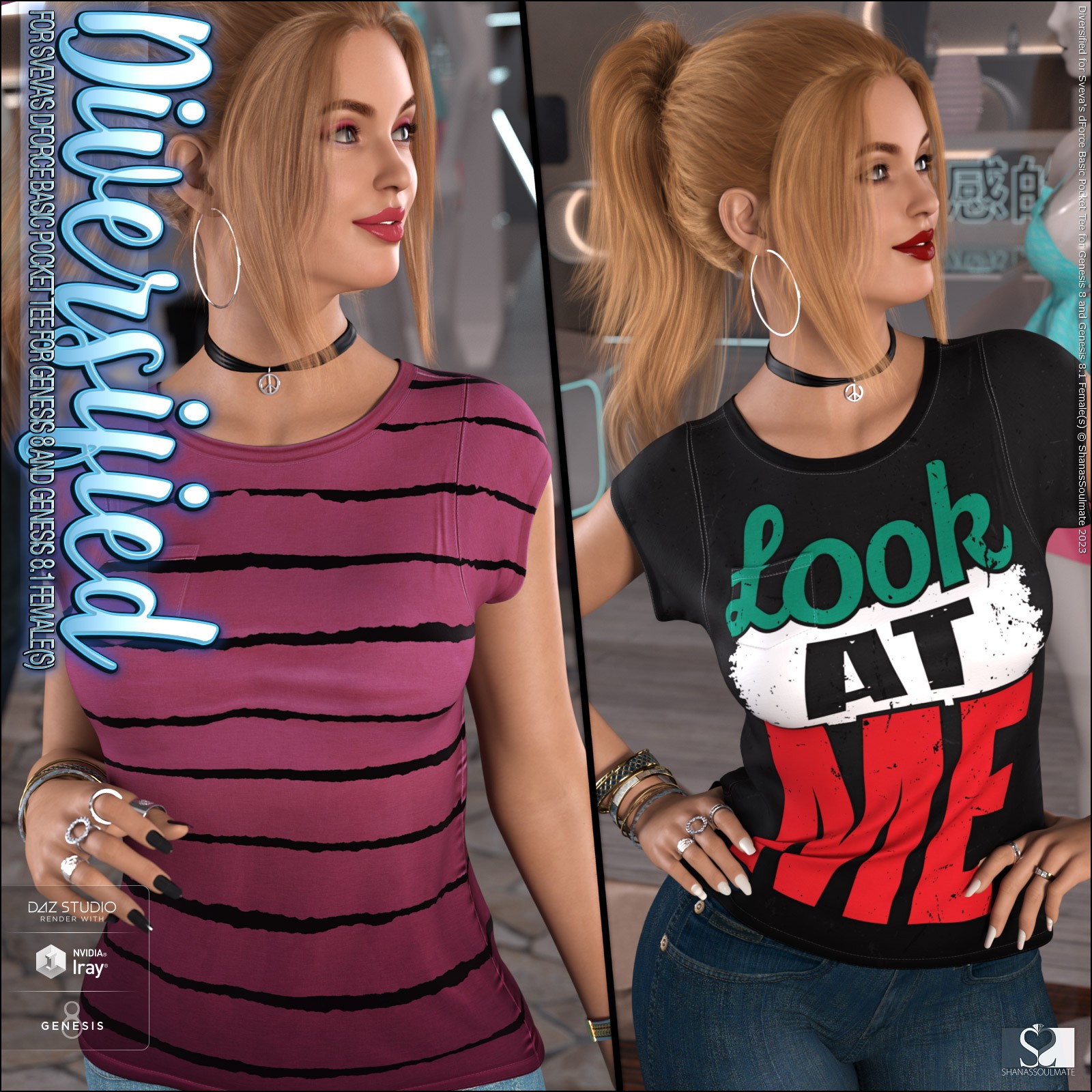 Diversified for dForce Basic Pocket Tee for G8G8.1F by N/A