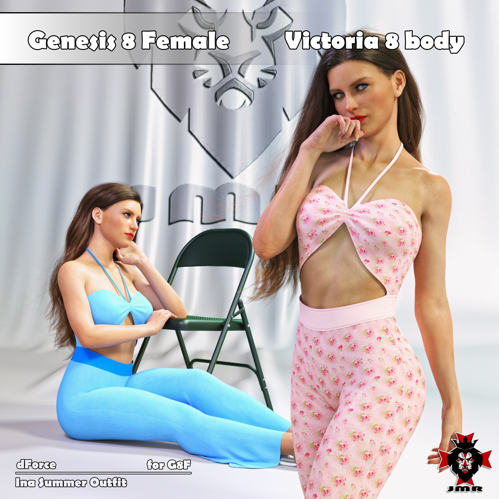 JMR dForce Ina Summer Outfit for G8F by N/A
