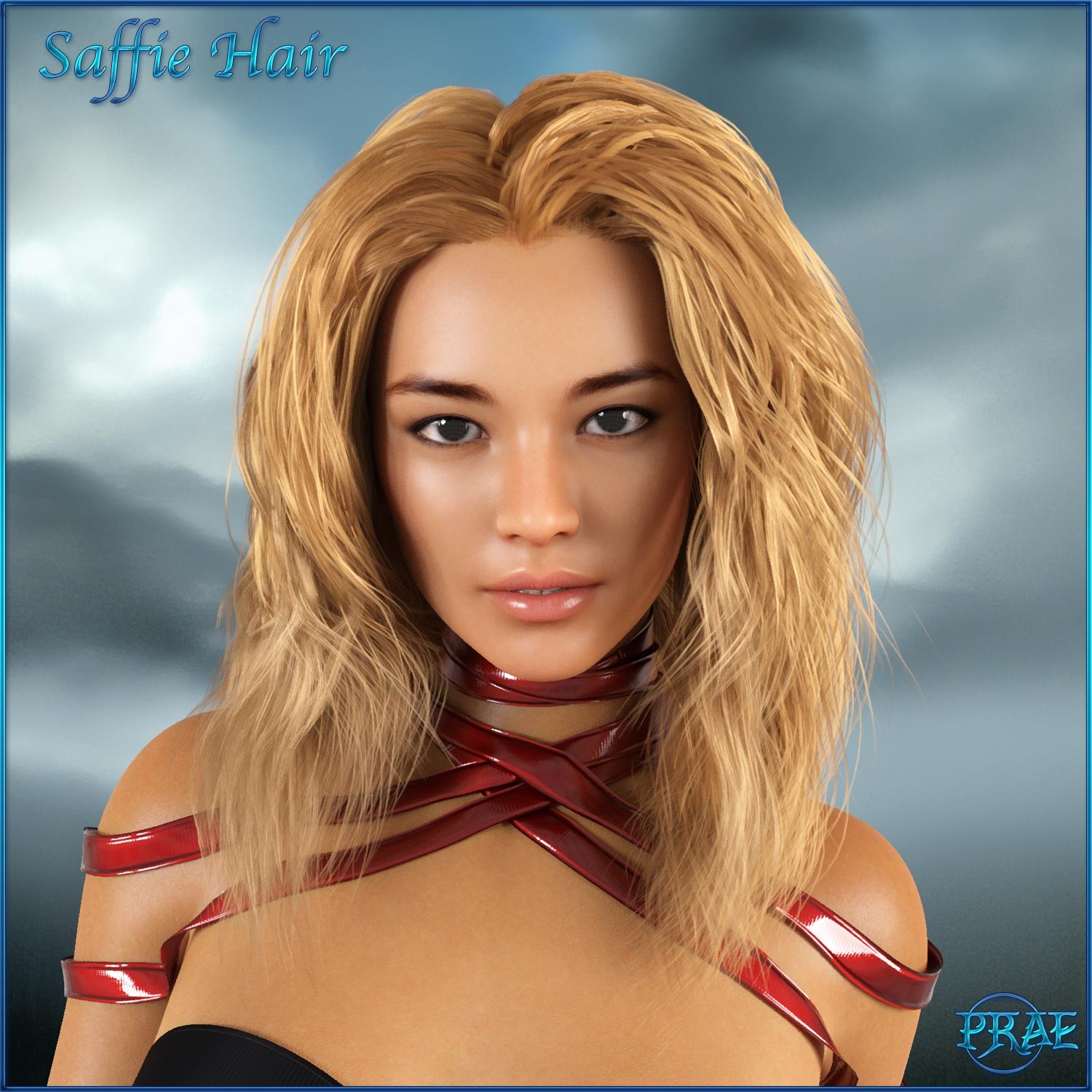 Prae-Saffie Hair For G8 G9 Daz by N/A