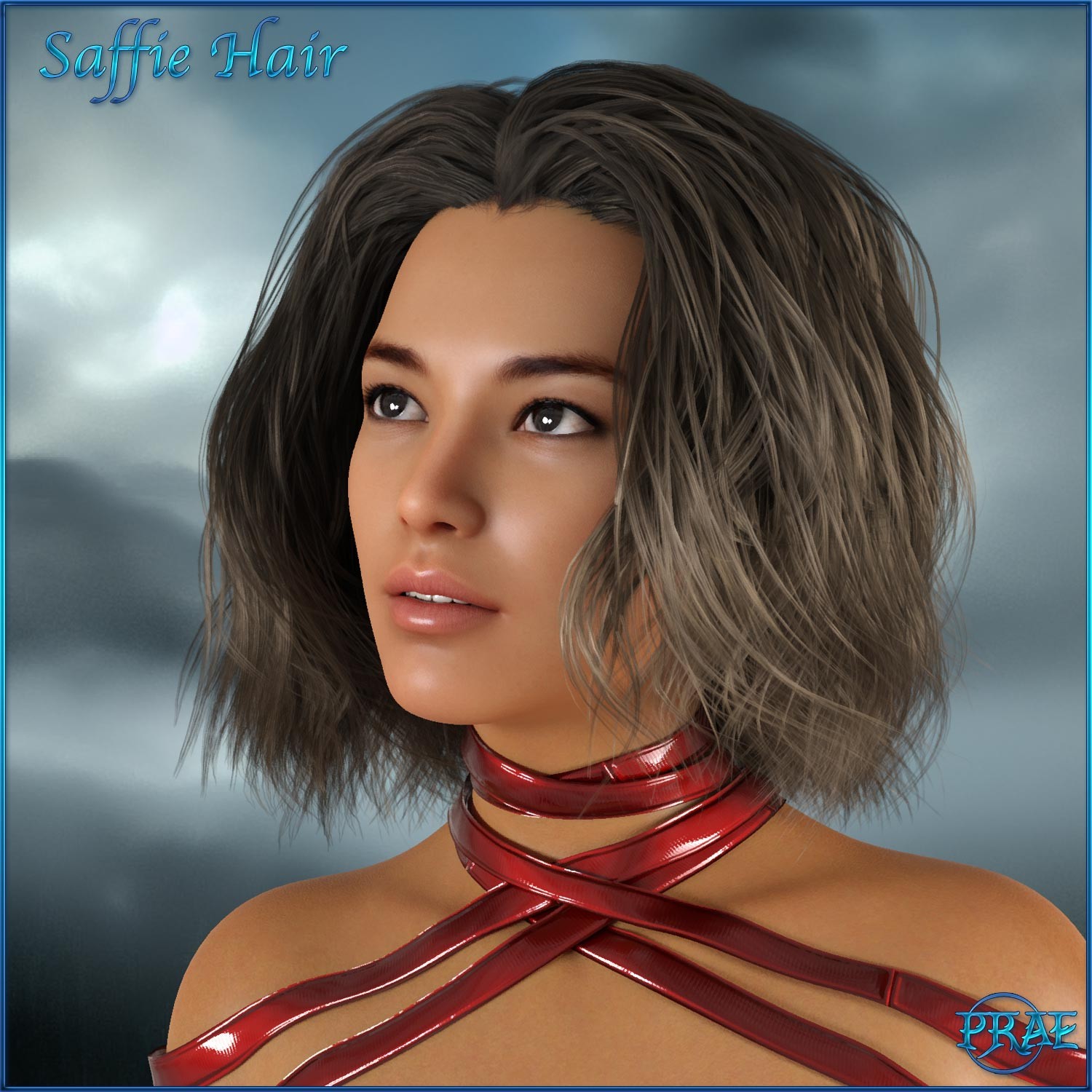 Prae-Saffie Hair For G8 G9 Daz by N/A