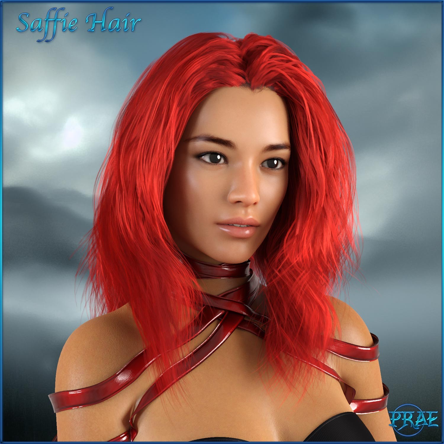 Prae-Saffie Hair For G8 G9 Daz by N/A