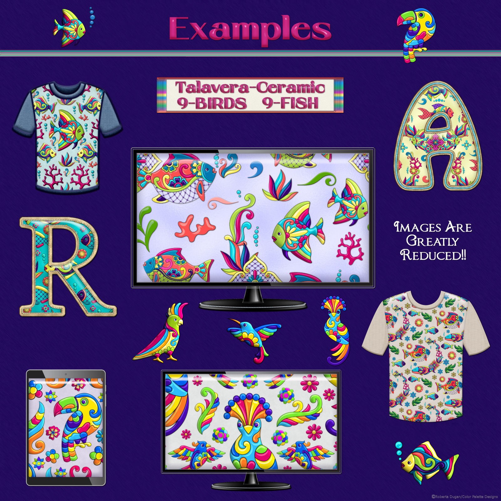 Ethnic Ceramic Folk Art PS Layer Styles by N/A
