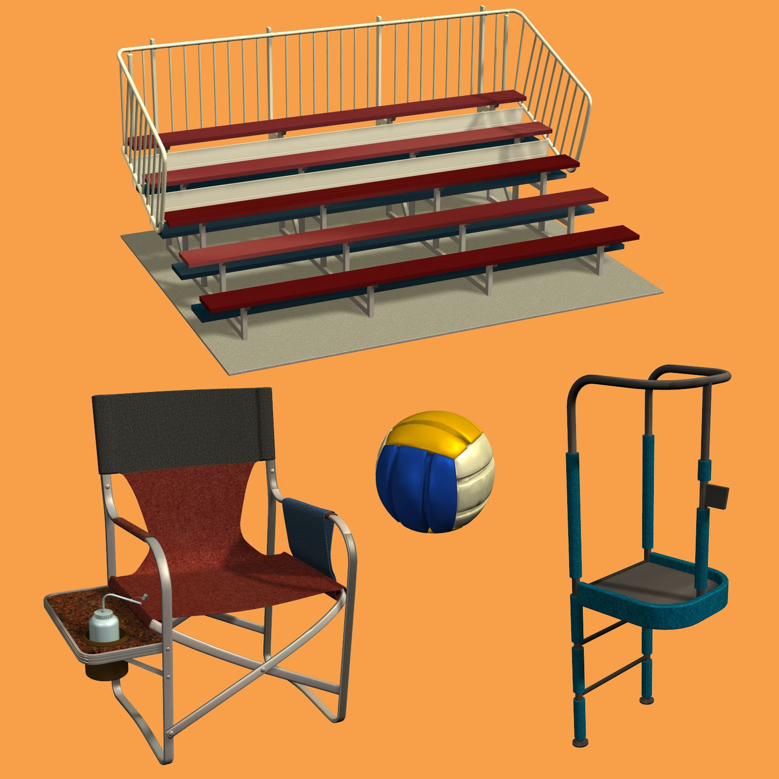 Beach Volleyball Set by N/A