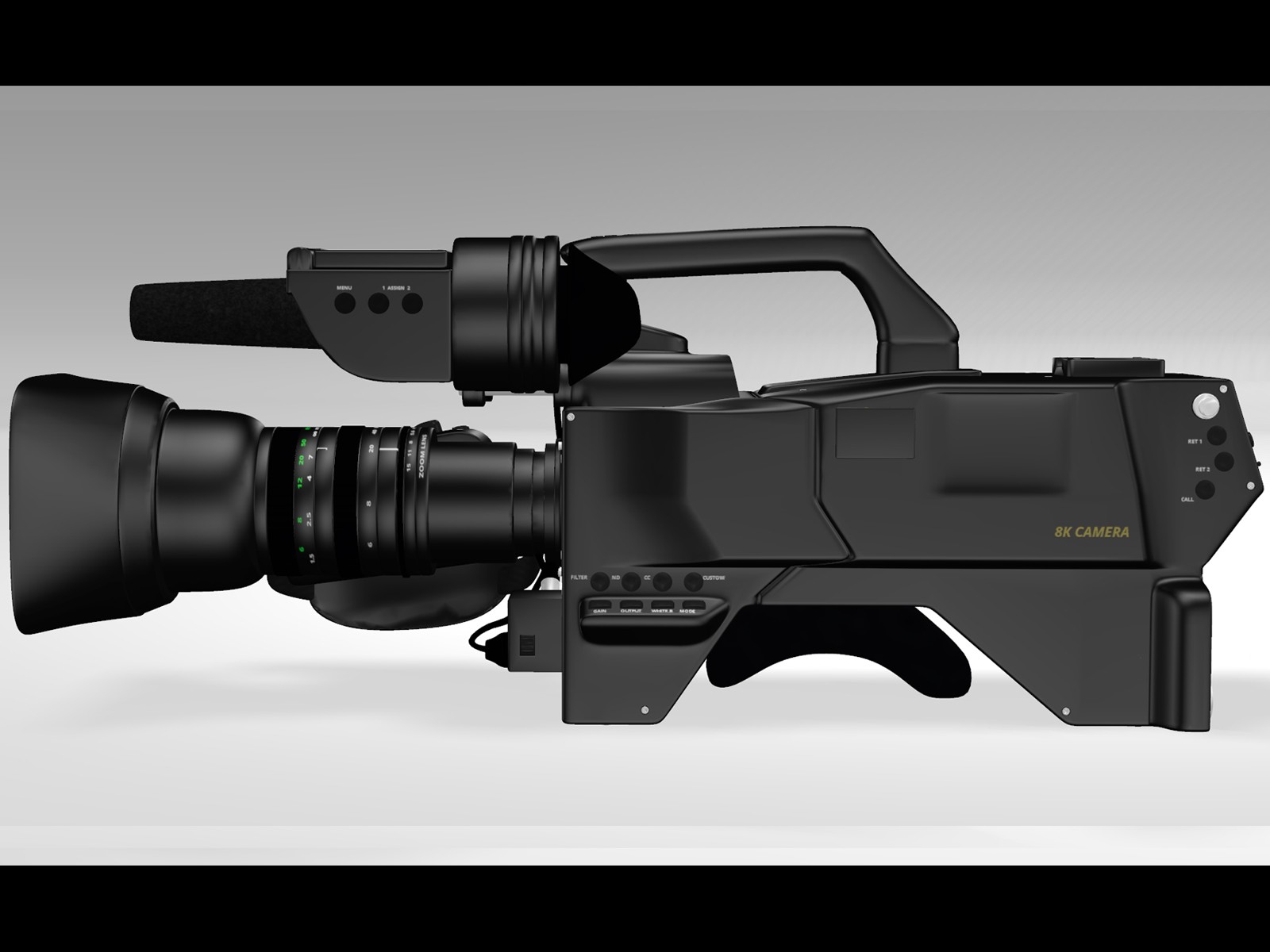 Professional Video Camera by N/A