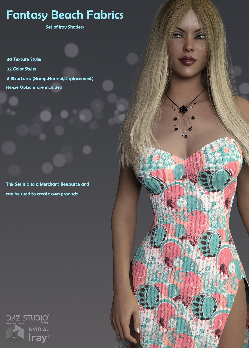 Fantasy Beach Fabric Shader DS Iray by N/A