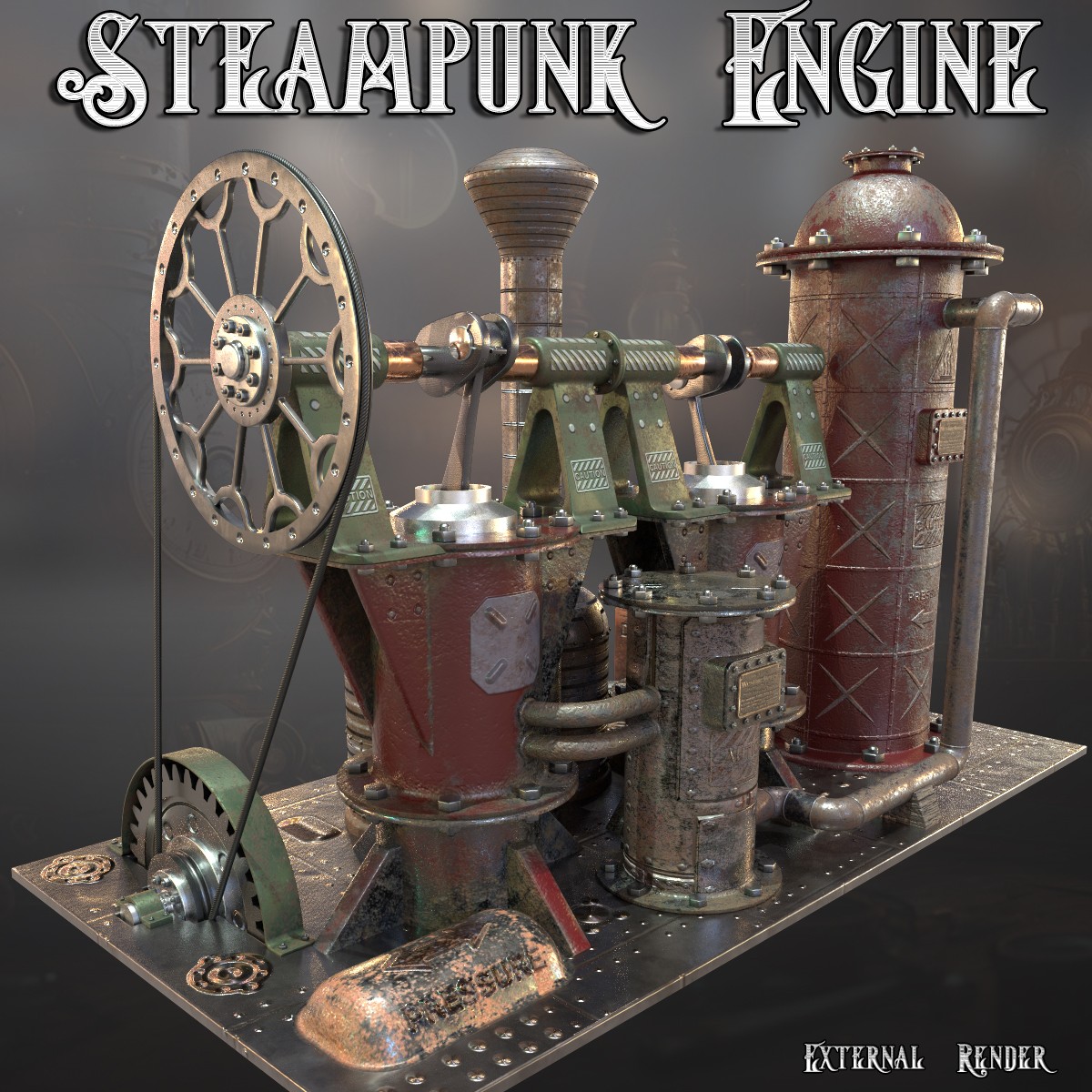 AJ Steampunk Engine by N/A