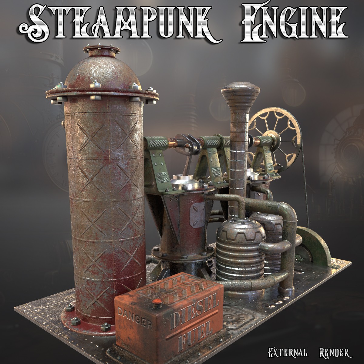 AJ Steampunk Engine by N/A
