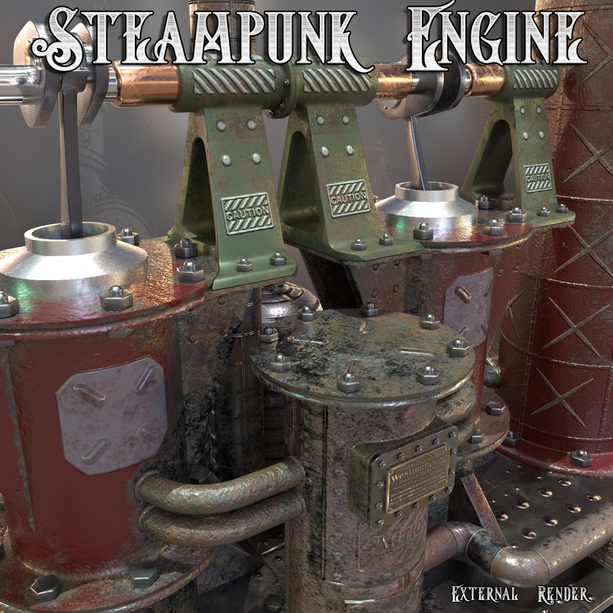 AJ Steampunk Engine by N/A