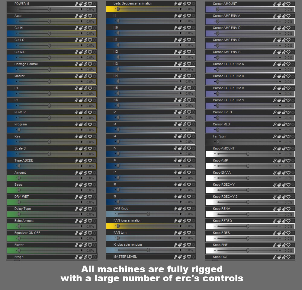 PRO Sound Machines for Daz Studio by N/A