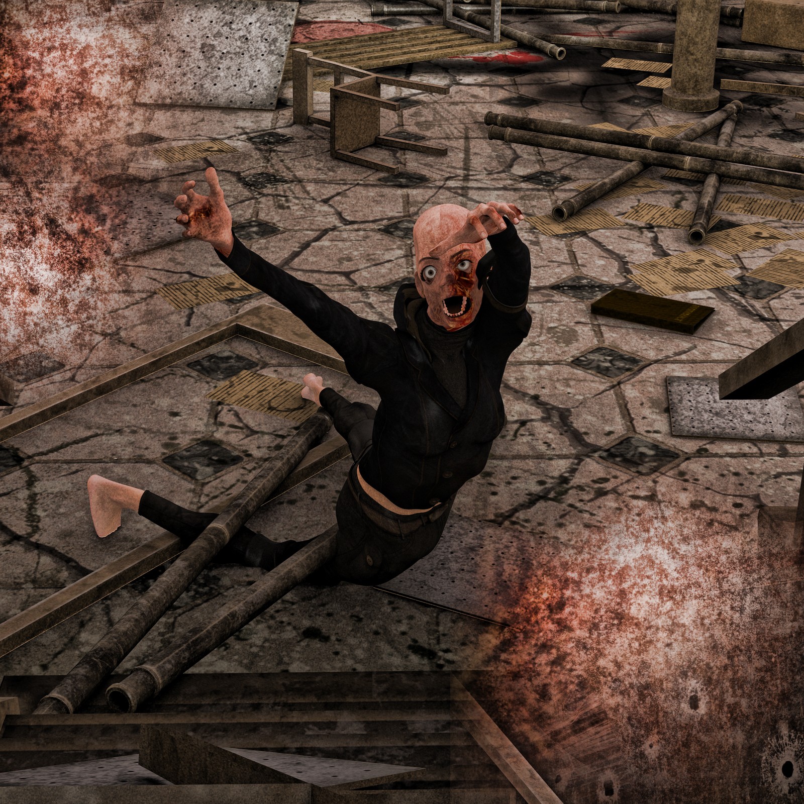 Zombie Pose Pack Genesis9 by N/A
