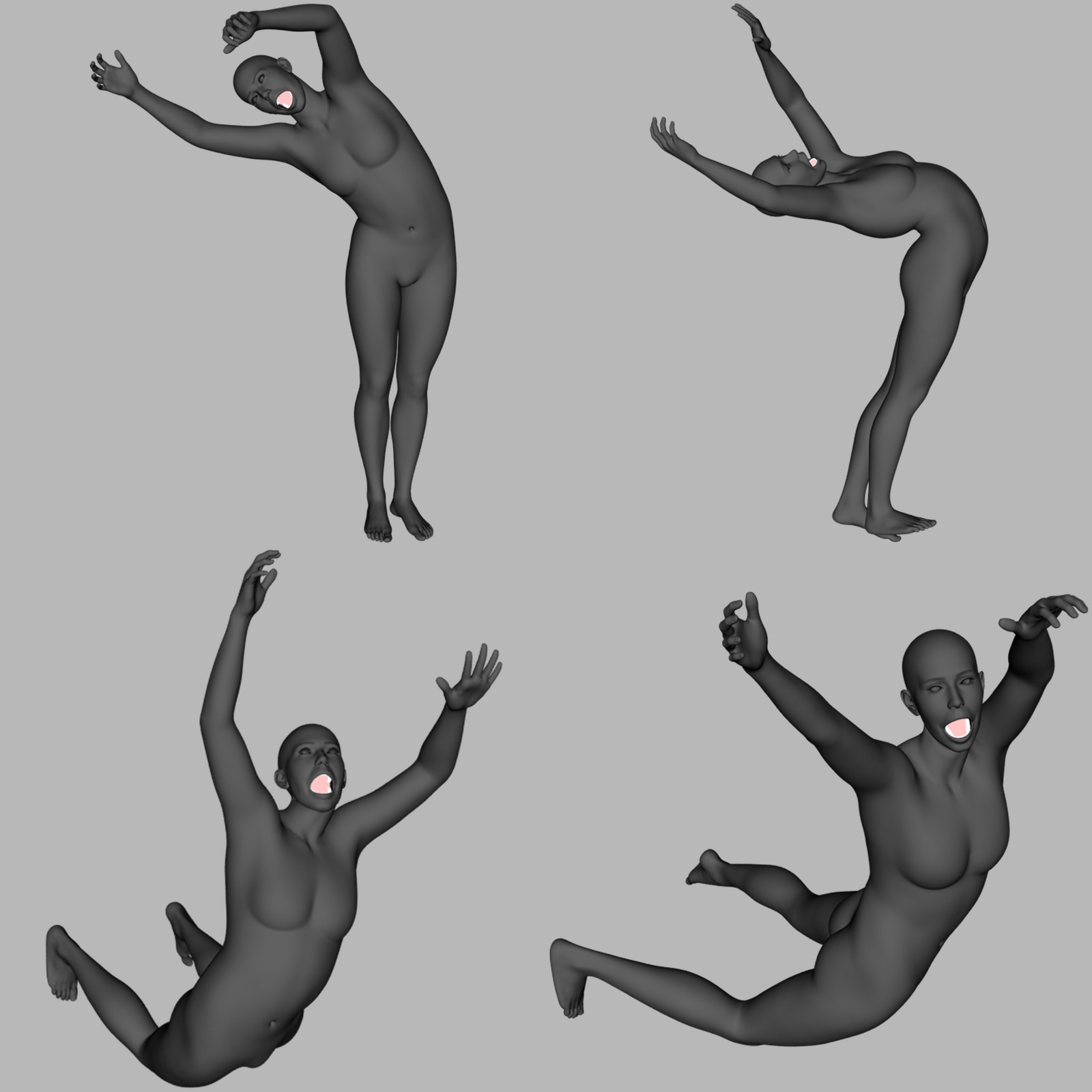 Zombie Pose Pack Genesis9 by N/A