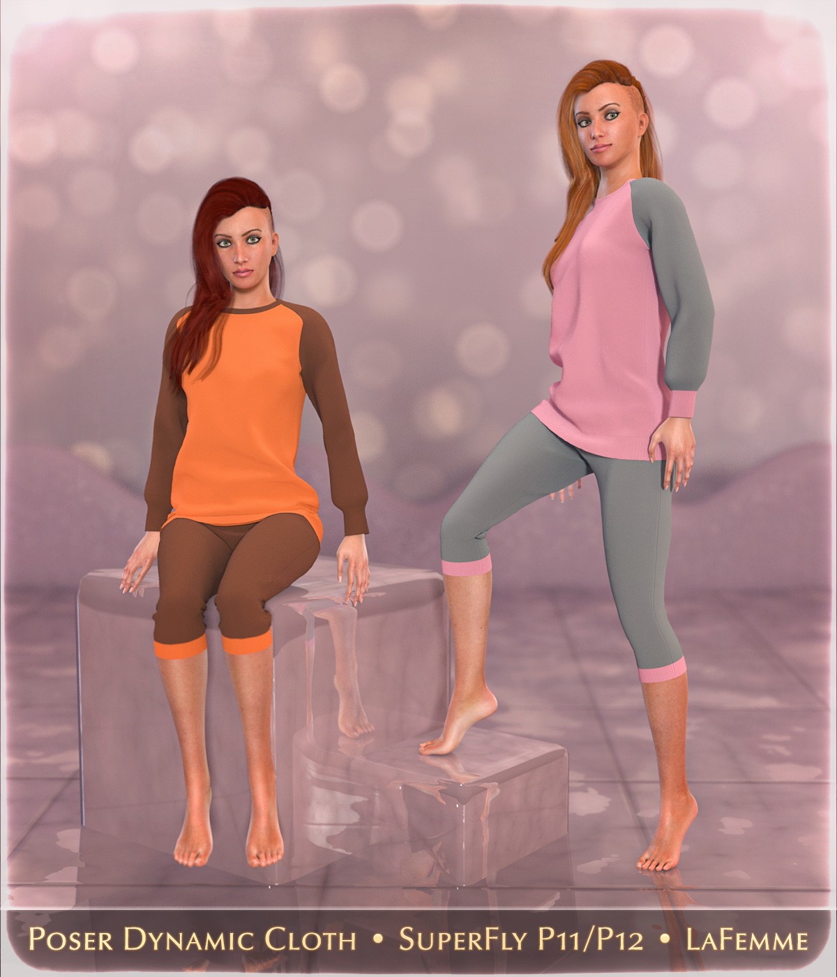 FRQ Dynamics : Casual Set for La Femme by N/A
