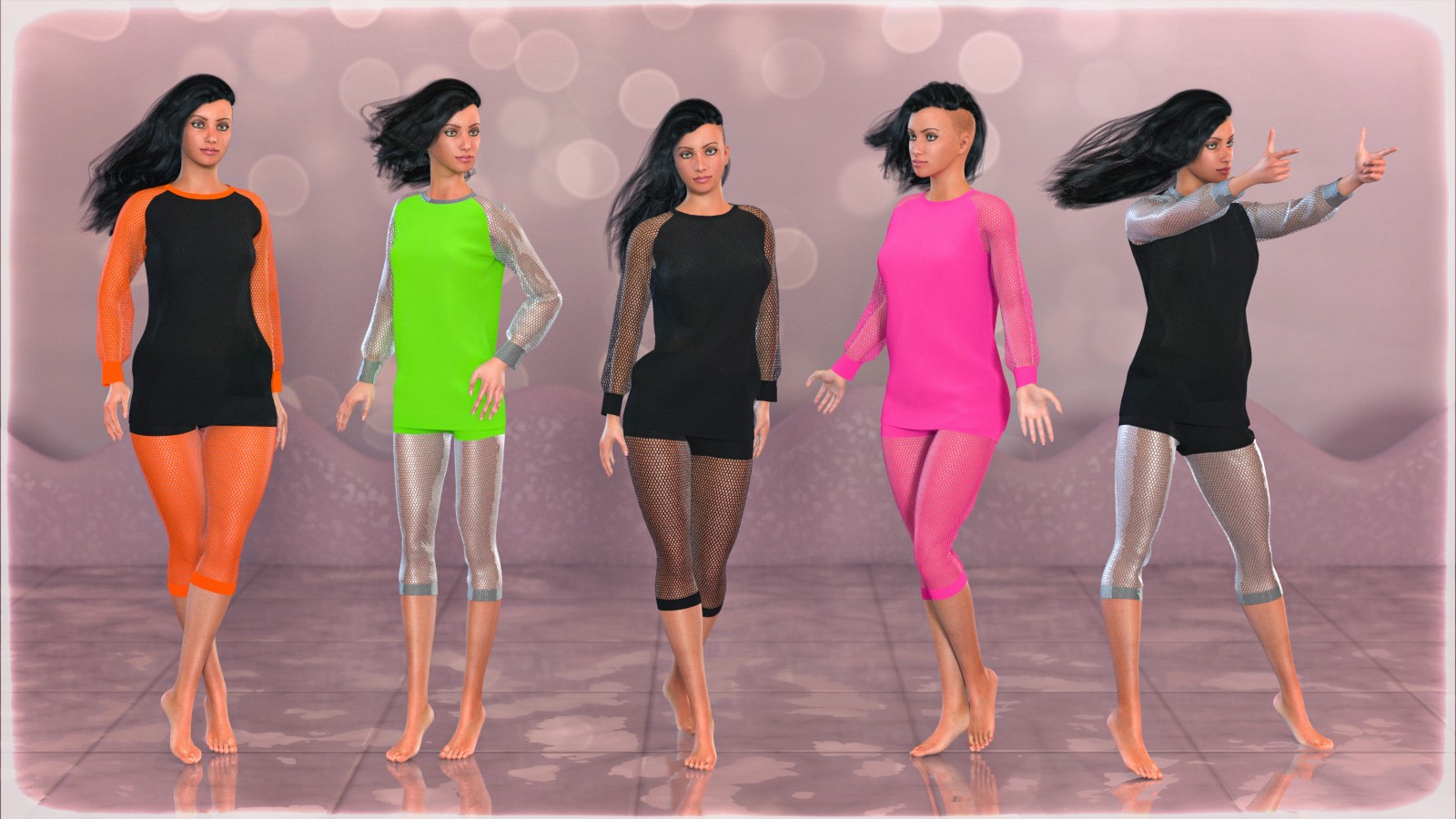 FRQ Dynamics : Casual Set for La Femme by N/A