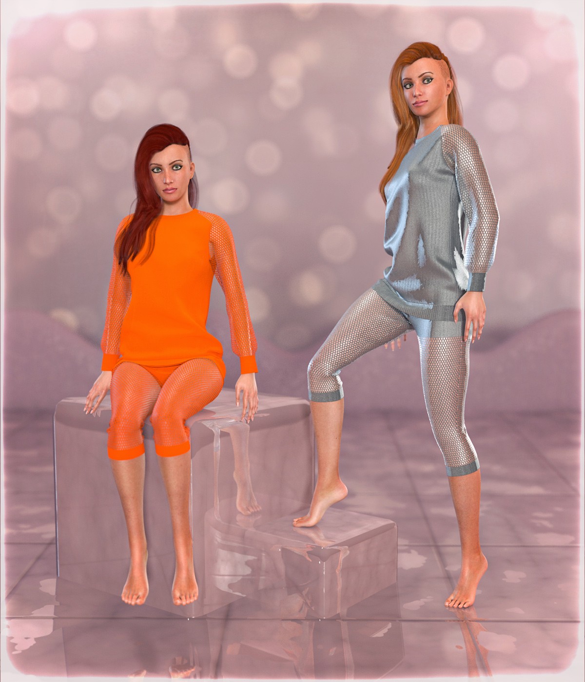 FRQ Dynamics : Casual Set for La Femme by N/A