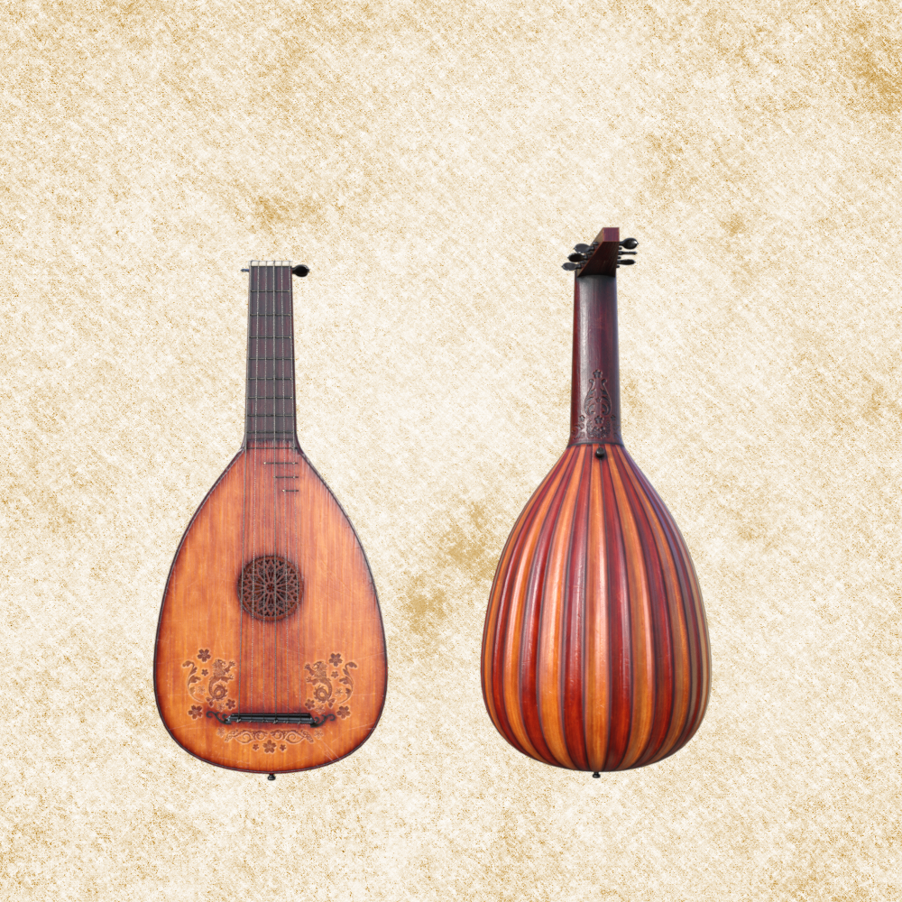 Medieval Lute by N/A