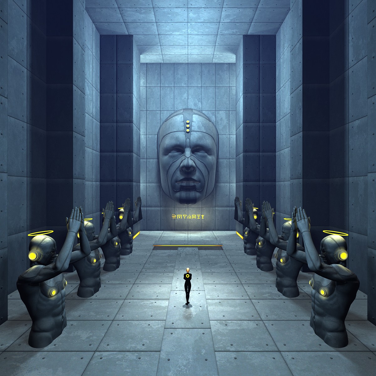 Technomage Hall for Poser by N/A