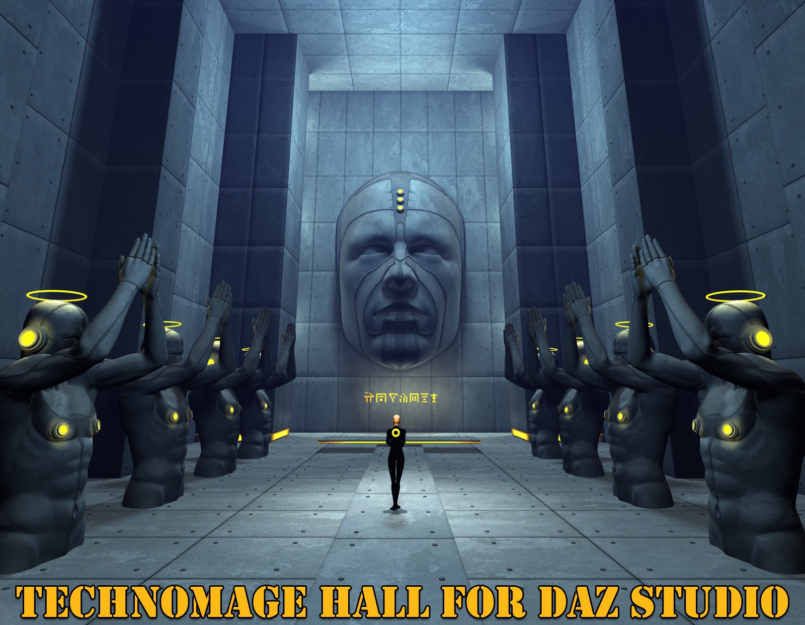 Technomage Hall for Daz Studio by N/A