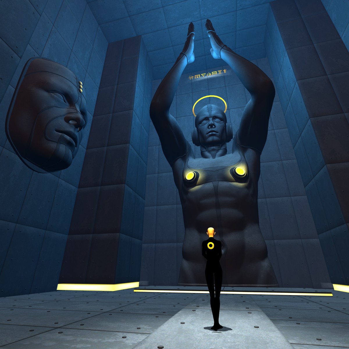 Technomage Hall for Daz Studio by N/A