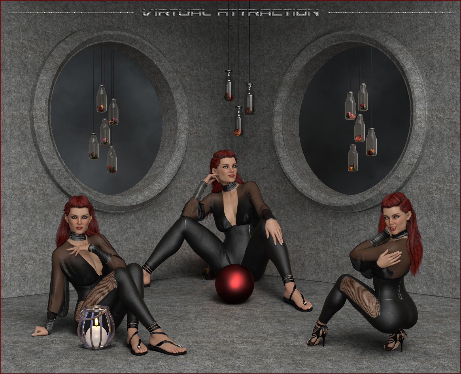 Virtual Attraction - Poses G9F-G8F-G3F by N/A