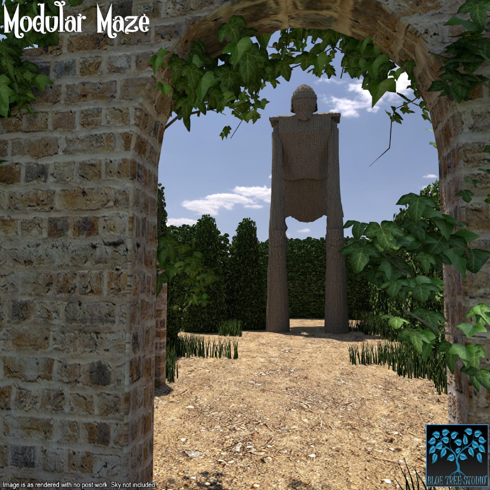 Modular Maze for Poser by N/A