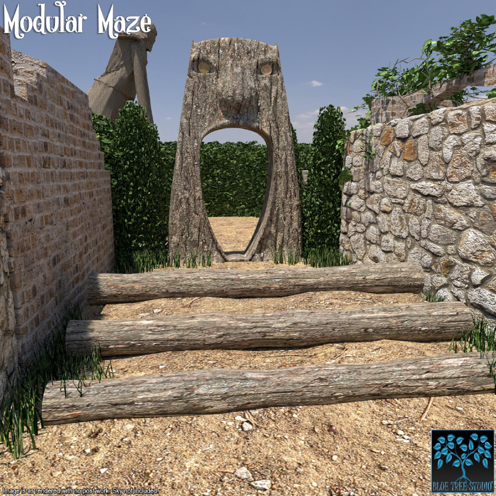 Modular Maze for Poser by N/A