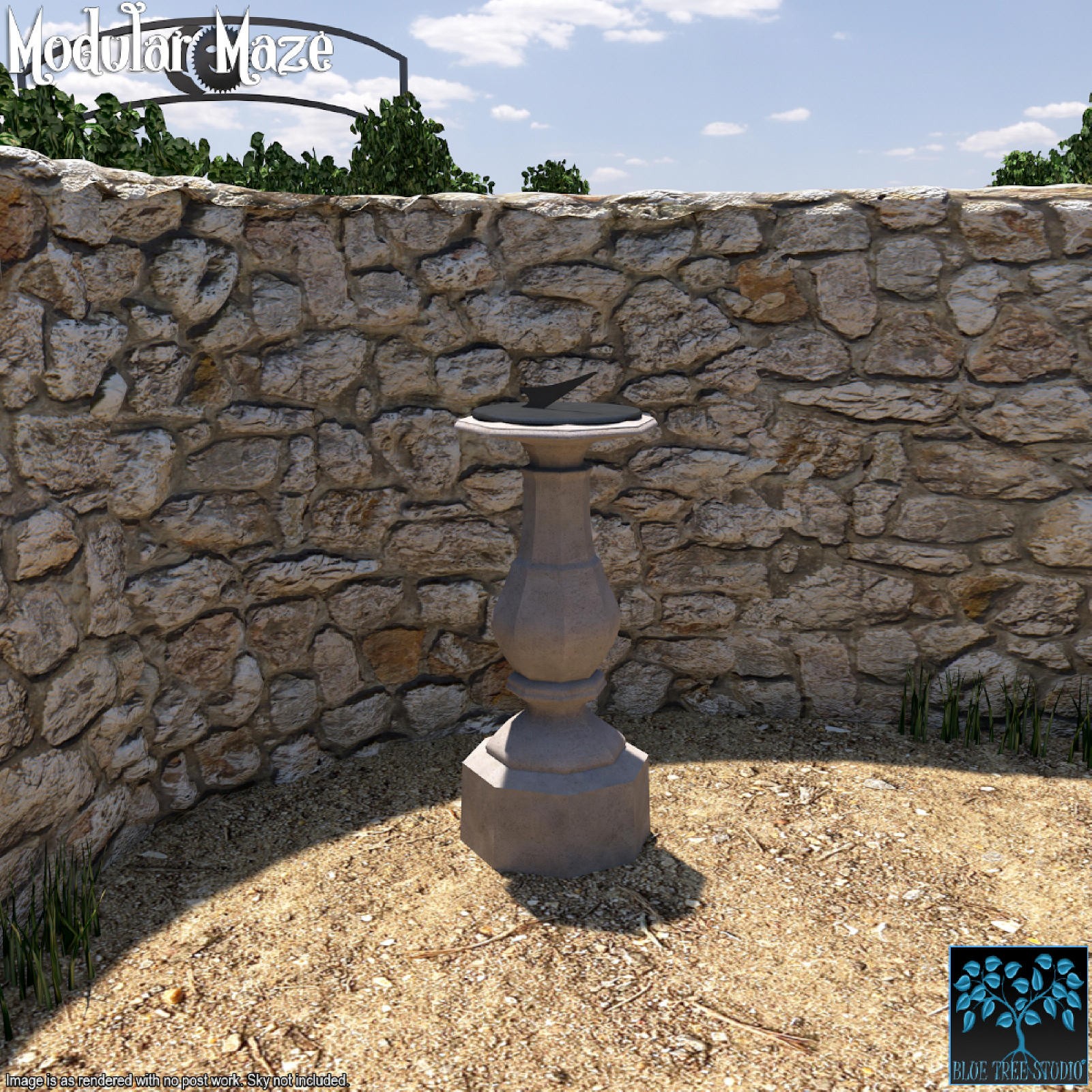 Modular Maze for Poser by N/A