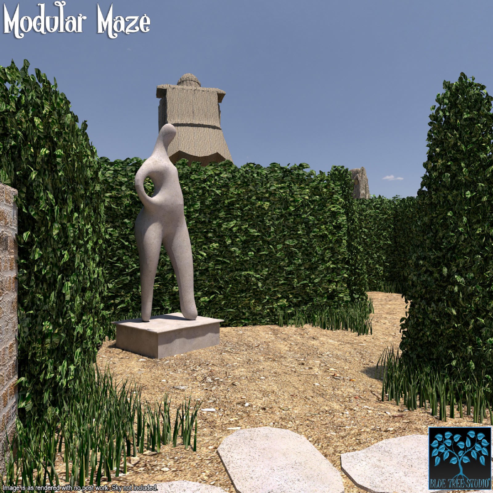 Modular Maze for Poser by N/A