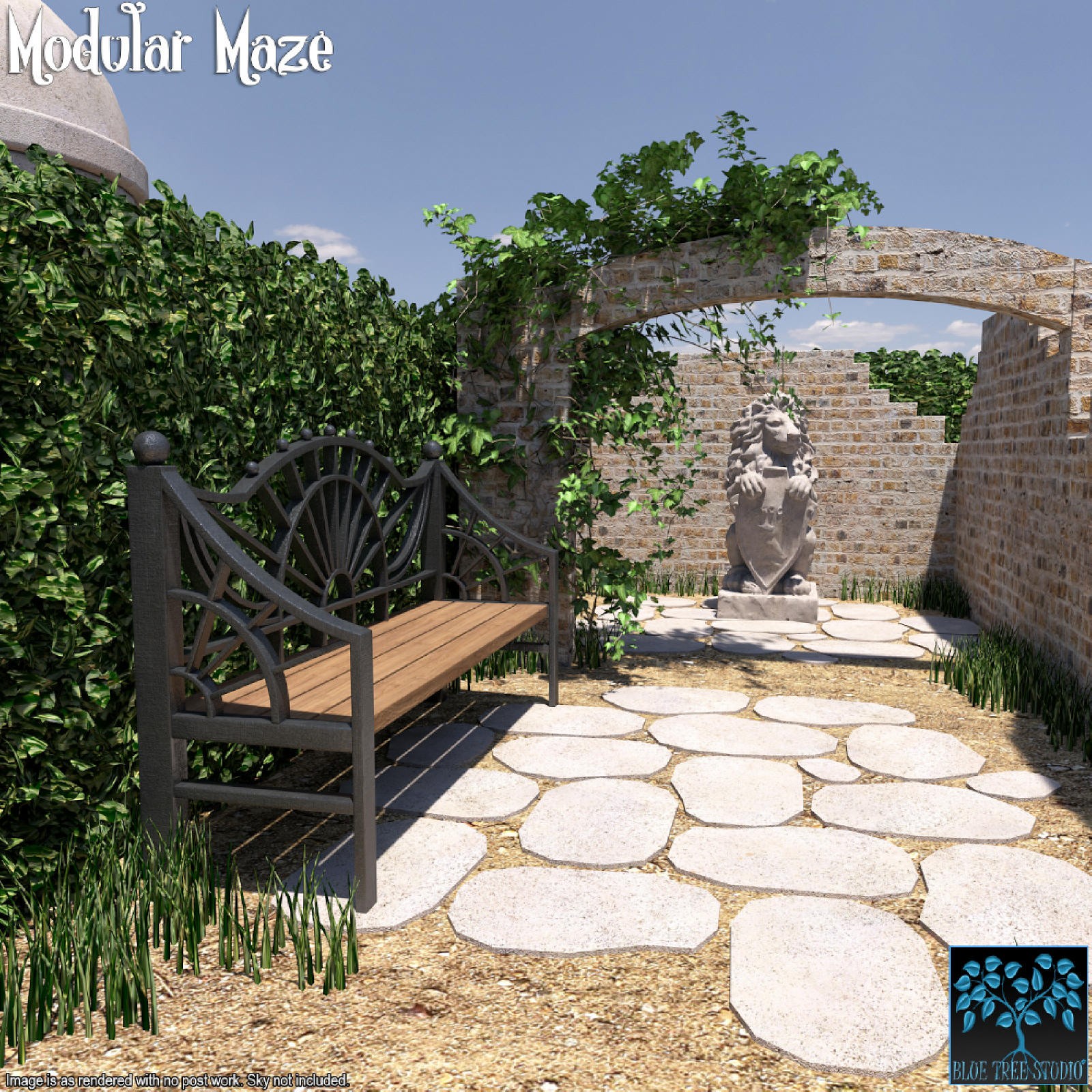 Modular Maze for Poser by N/A