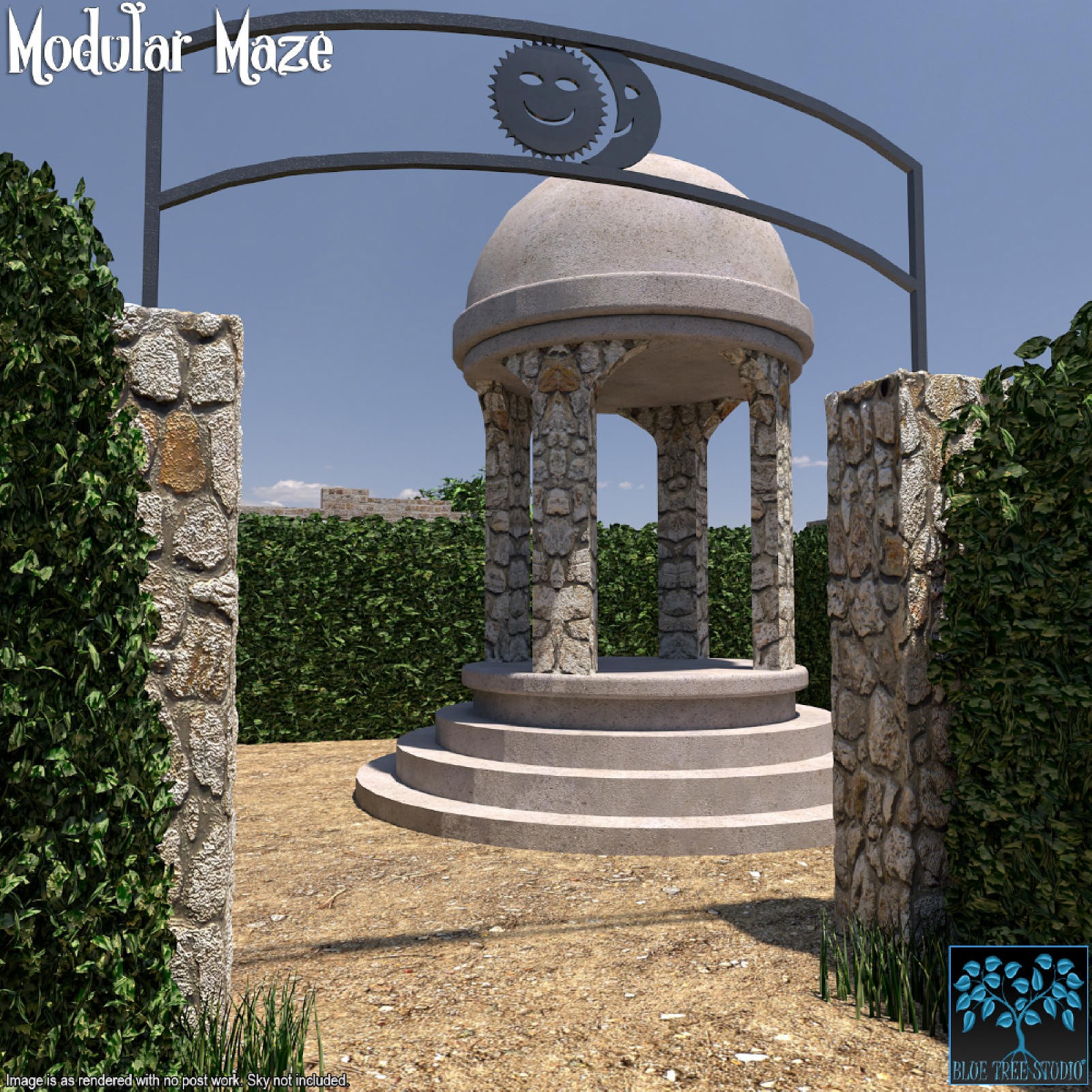 Modular Maze for Poser by N/A