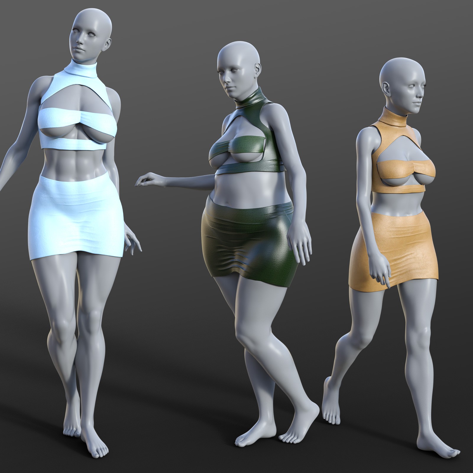 Mini Dress Style 1 for Genesis 8/8.1 by N/A