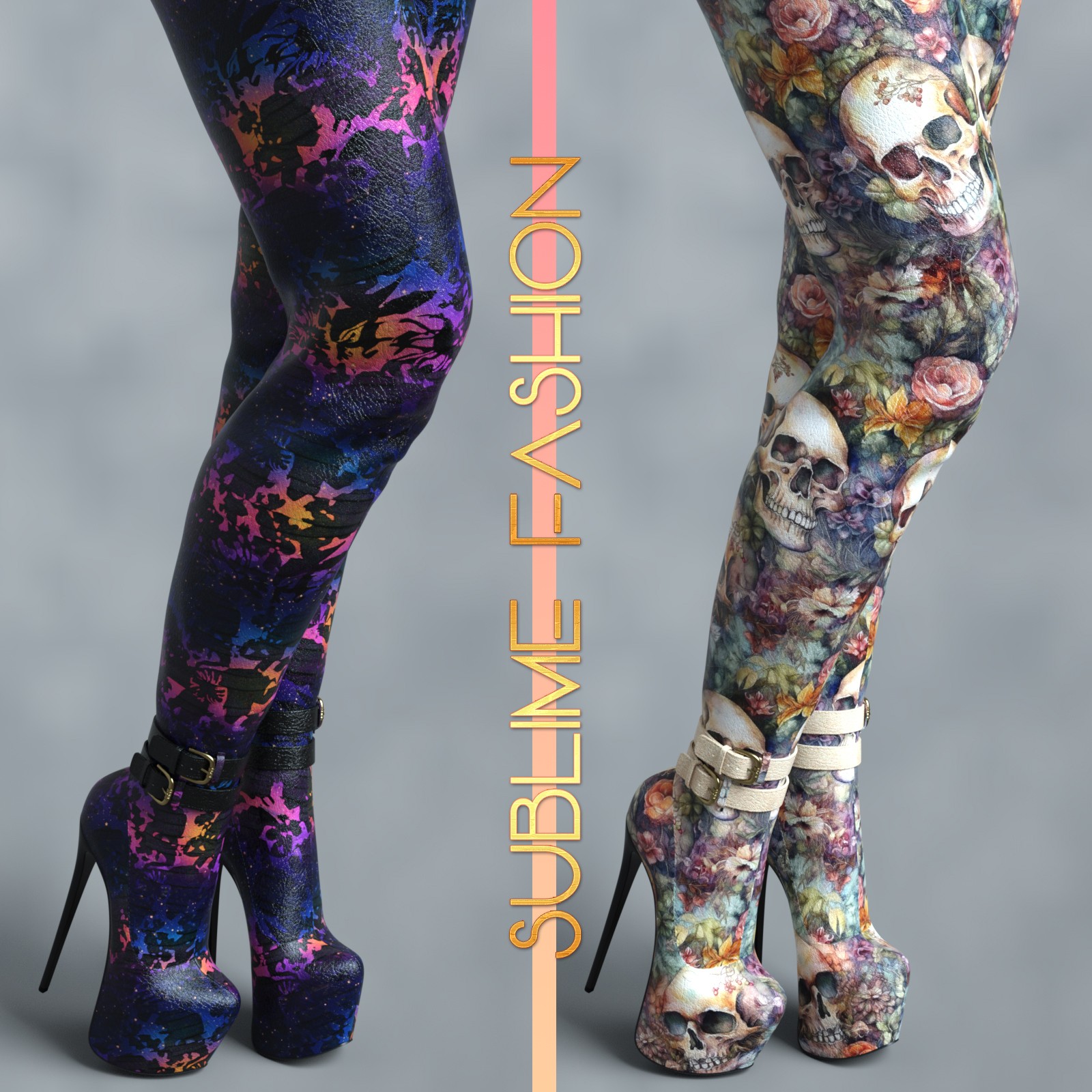 Sublime Fashion for Super Long Back Zipper Boots for G8F&G9 by devianttuna13 by N/A