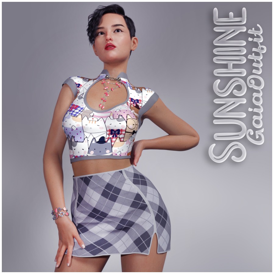 Sunshine Gaia Outfit G9F by N/A