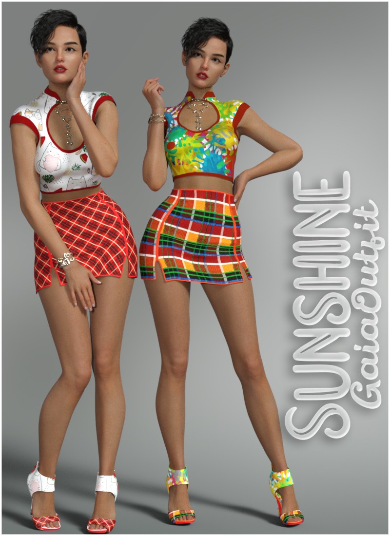 Sunshine Gaia Outfit G9F by N/A