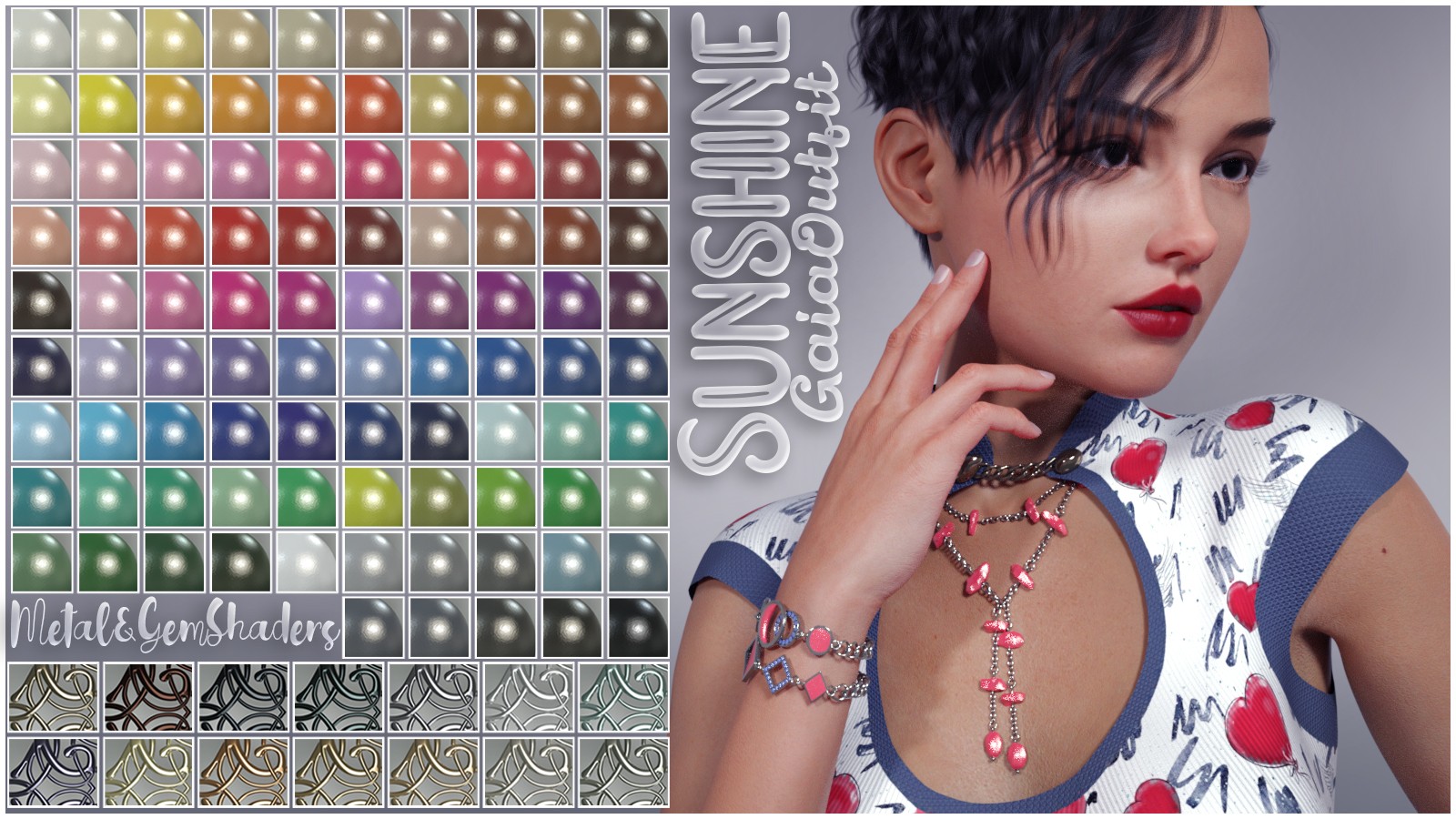 Sunshine Gaia Outfit G9F by N/A