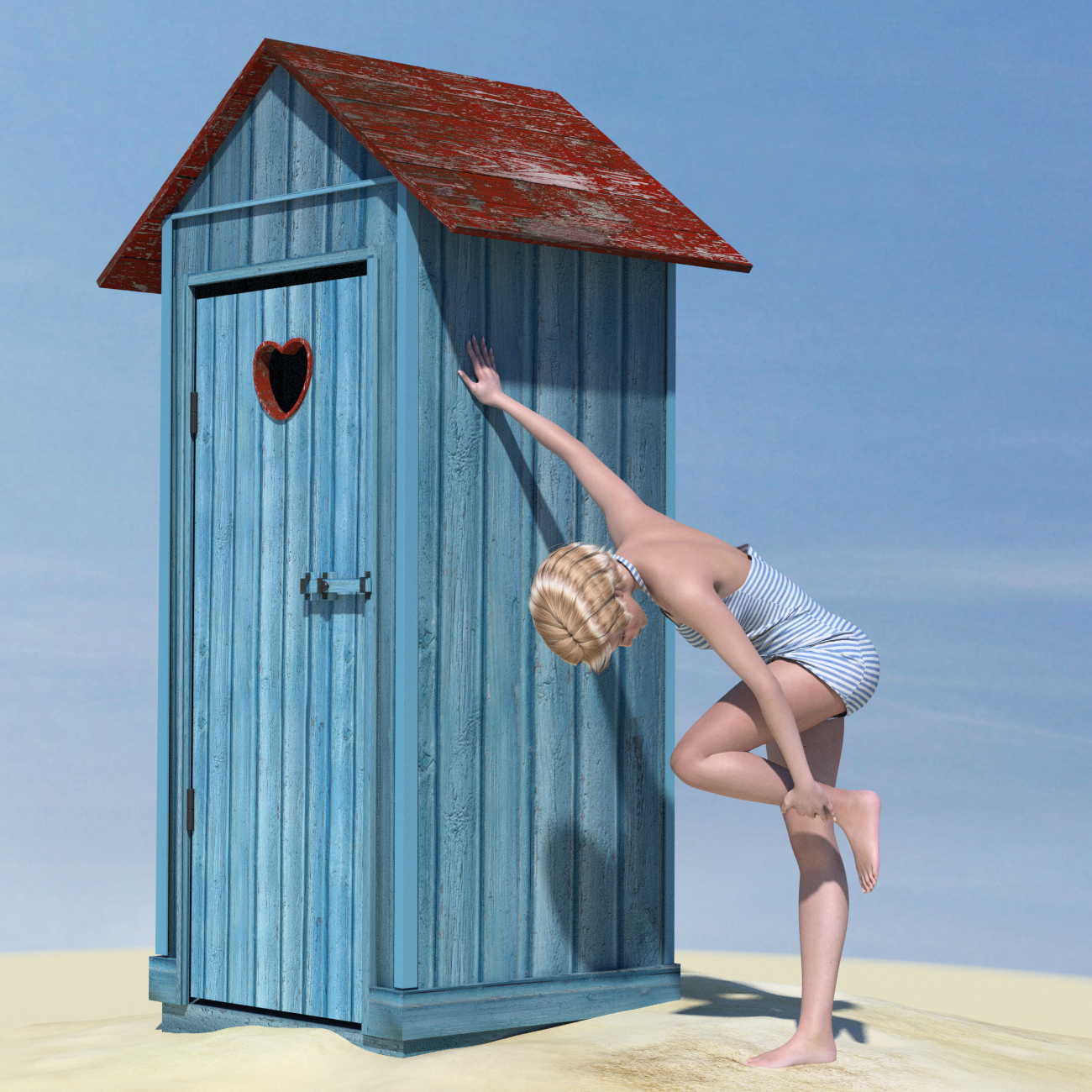 Beach Cabin by N/A