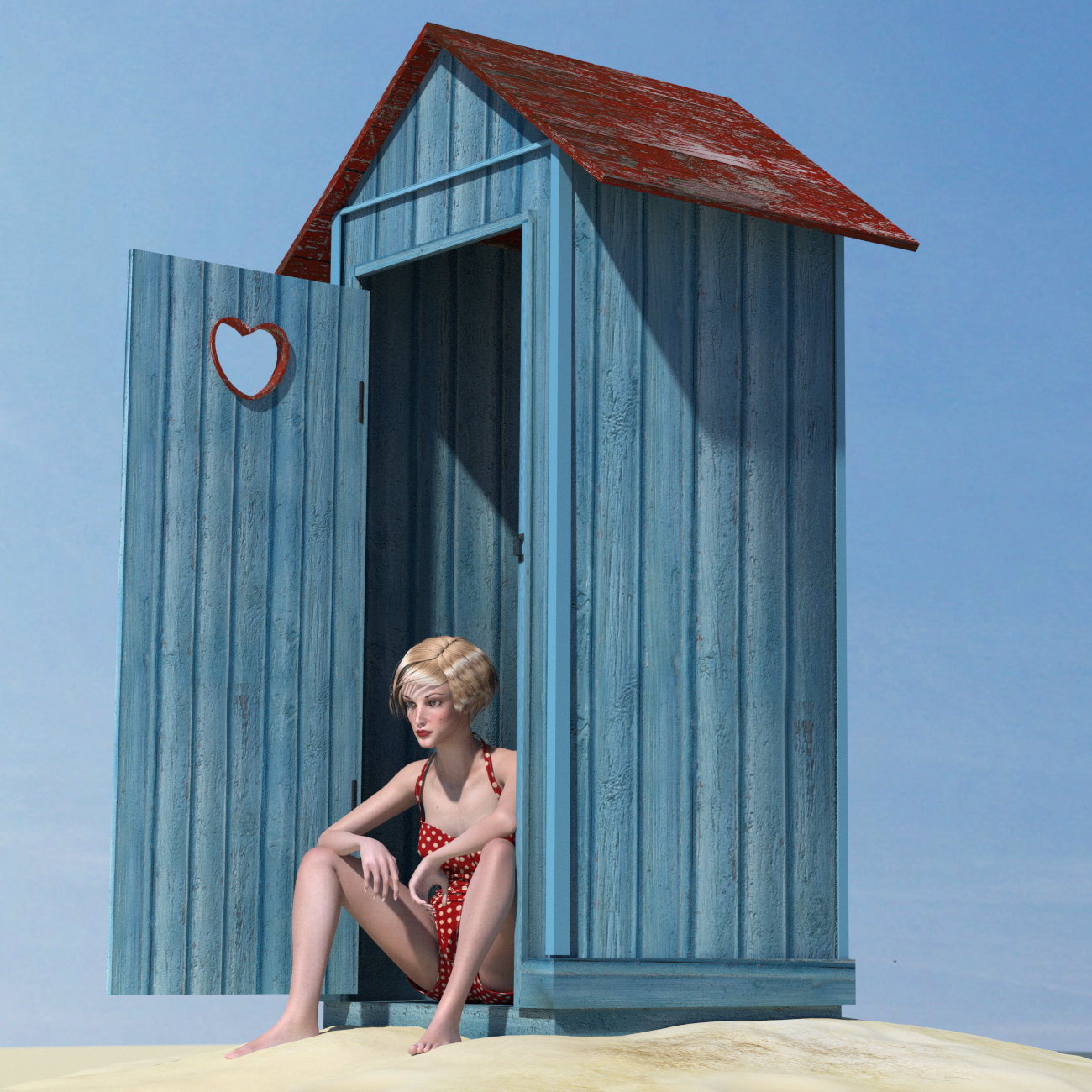 Beach Cabin by N/A