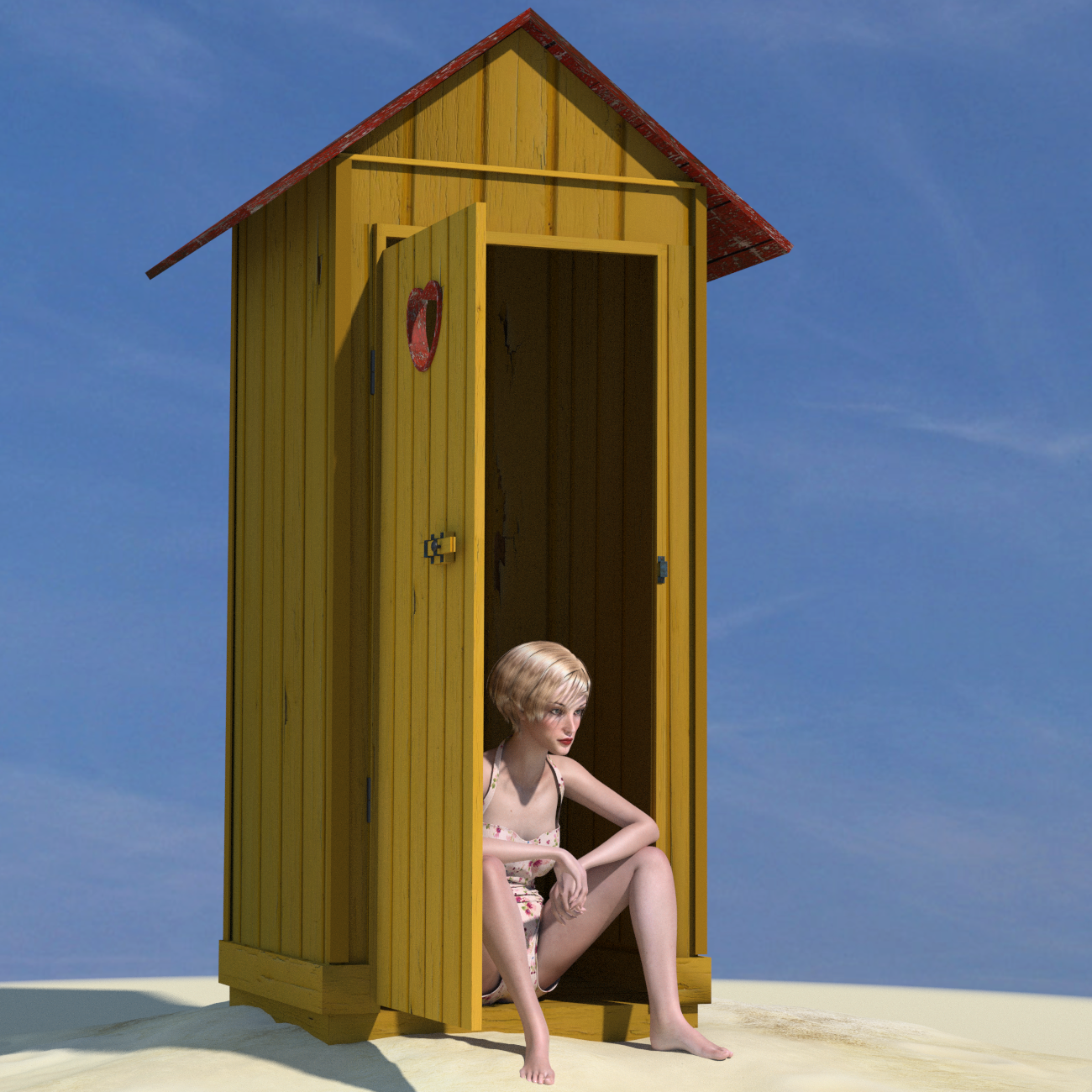 Beach Cabin by N/A